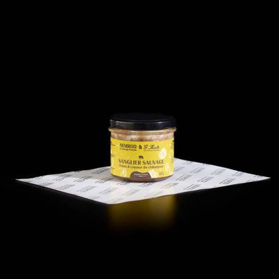 TERRINE SANGLIER POIRES ET LIQUEUR DE CHATAIGNE 100G