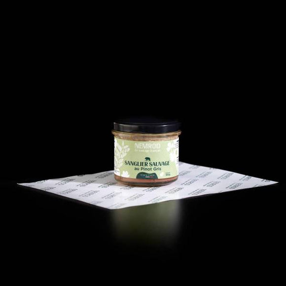 TERRINE SANGLIER PINOT GRIS 100G