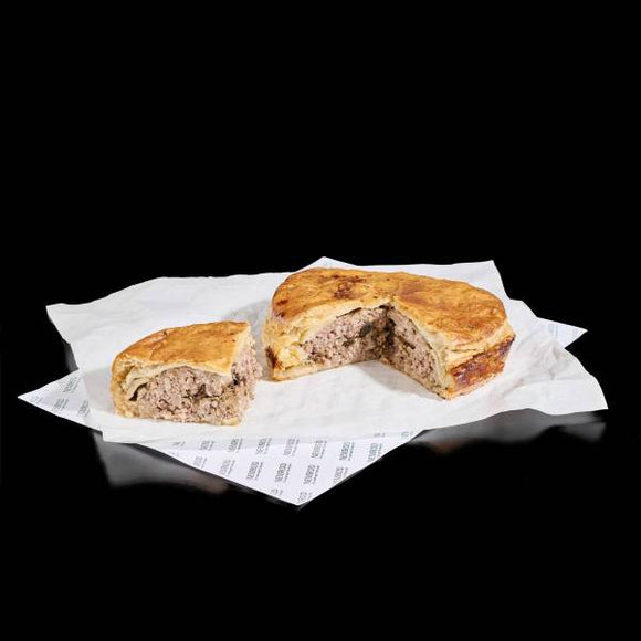 TOURTE DE SANGLIER CEPES ECHALOTES