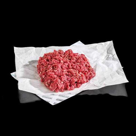 PREPARATION DE VIANDE HACHEE DE CERF (salée à 15g/kg)