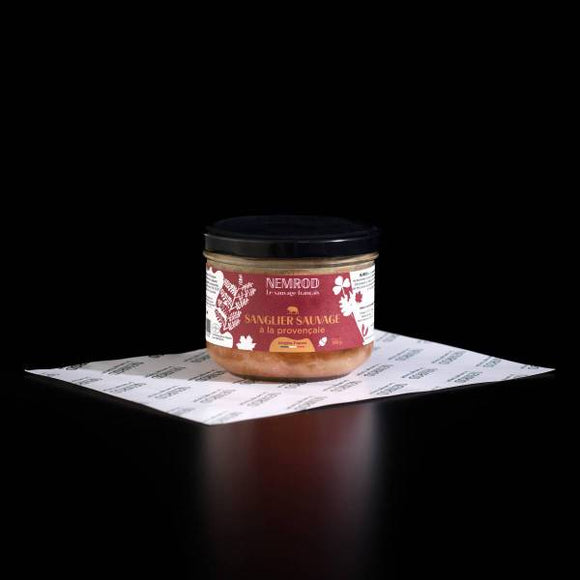TERRINE SANGLIER A LA PROVENCALE 180G