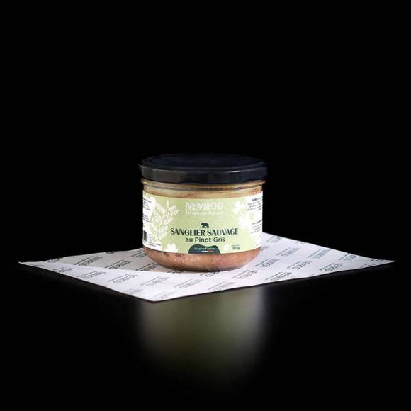 TERRINE SANGLIER PINOT GRIS 180G