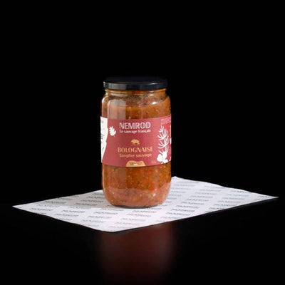 BOLOGNAISE DE SANGLIER BOCAL  750G