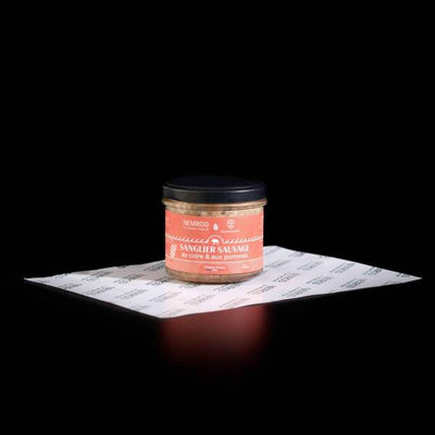 TERRINE SANGLIER AU CIDRE ET AUX POMMES 100G