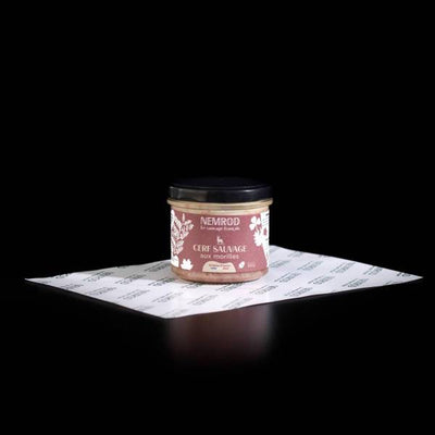 TERRINE CERF MORILLES 100G