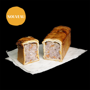 PATE EN CROUTE SANGLIER CHORIZO THYM FETA (au KG)