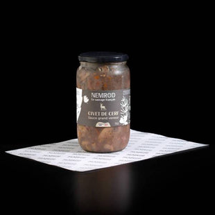 CIVET DE CERF SAUCE GRAND VENEUR BOCAL 750G